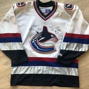 Signed Canucks Jersey